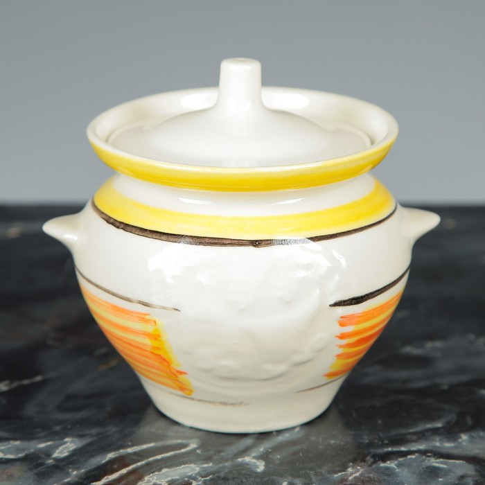 Горшок для запекания 0,5 л, радуга