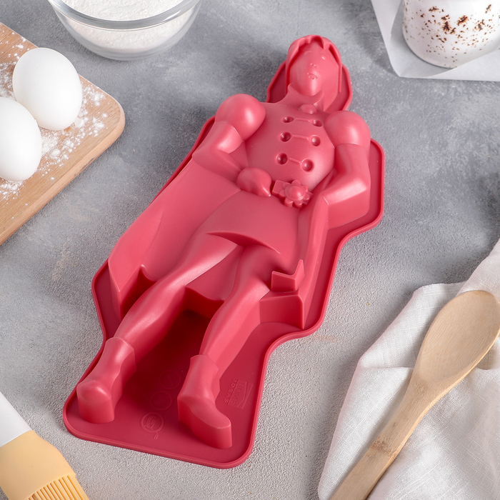 Форма для выпечки "Принц" 33х14,5х4,5 см, цвета МИКС