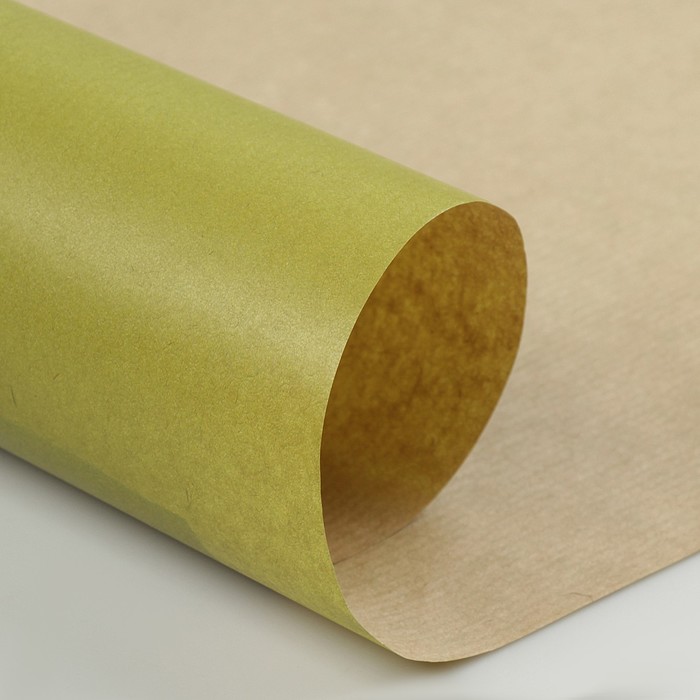 Бумага упаковочная крафт "Светло-зелёный", 0,7 х 10 м