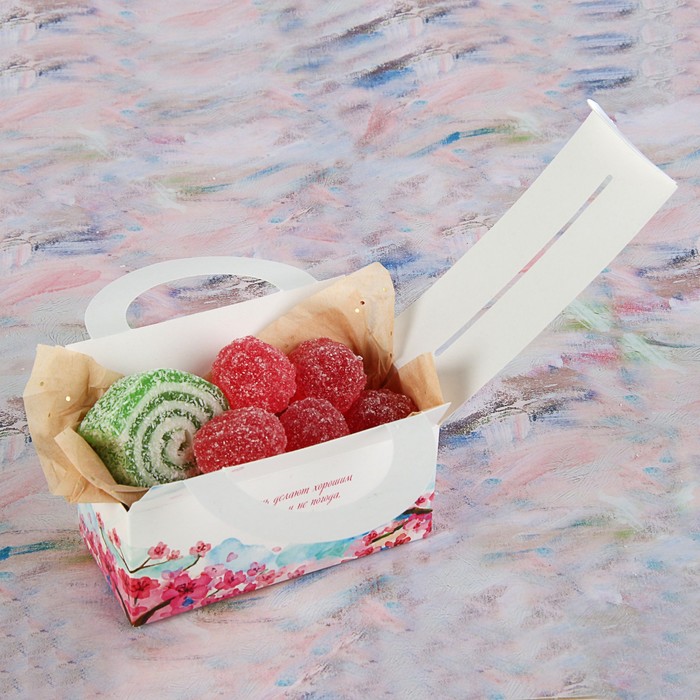 Коробка для сладостей "Маленькая жизнь", 12 х 5.5 х 5.5 см