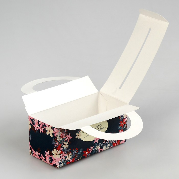 Коробка для сладостей "Смотри вперед", 12 х 5.5 х 5.5 см