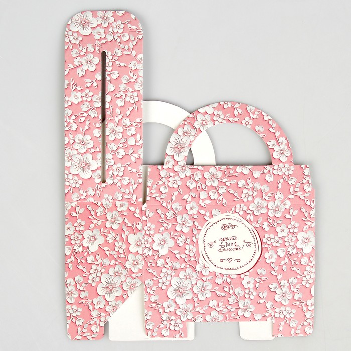 Коробка для сладостей "Ты и я вместе", 12 х 5.5 х 5.5 см