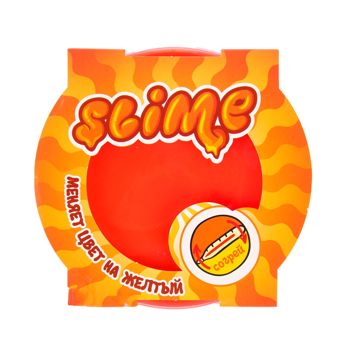 Лизун Slime Mega, меняет цвет на жёлтый, 300 г