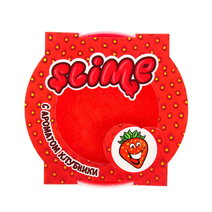Лизун Slime Mega, с ароматом клубники, 300 г