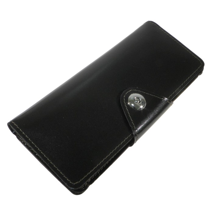 Кошелёк женский, 2 отдела для купюр, для монет, для кредитных карт, цвет коричневый