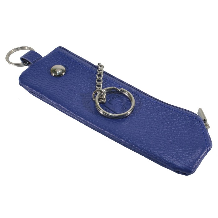 Футляр для ключей, цвет синий