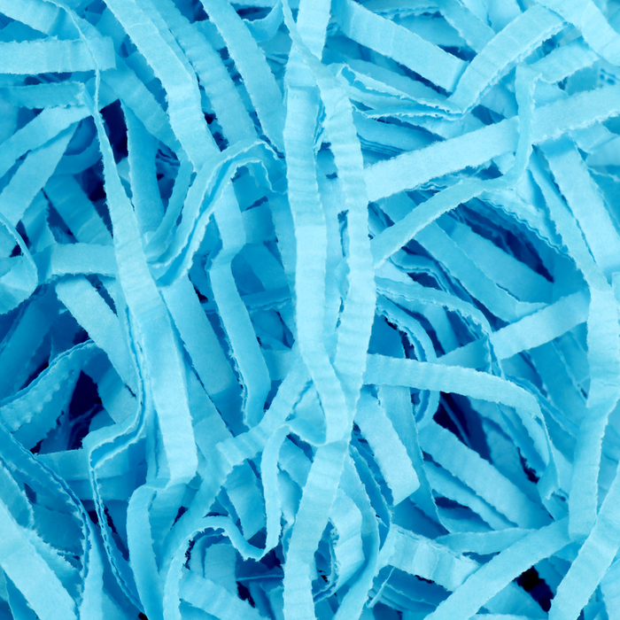 Наполнитель бумажный синий, 500 г