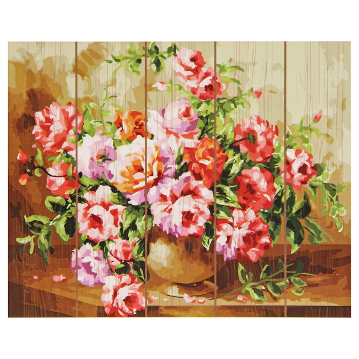 Картины по номерам на дереве "В память о лете"