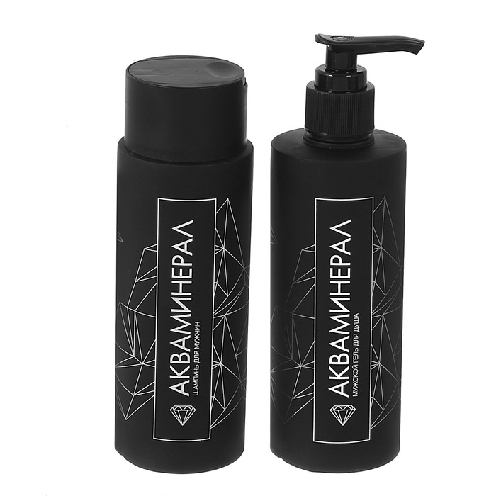 Подарочный набор "Самому сильному": гель для душа, шампунь, мочалка