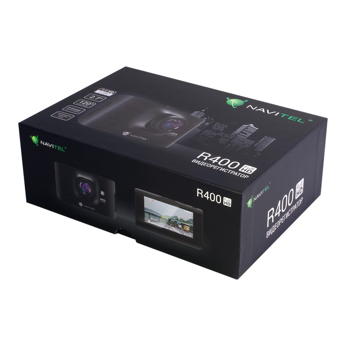 Видеорегистратор Navitel R400, 2.7", обзор 120°, 1920х1080