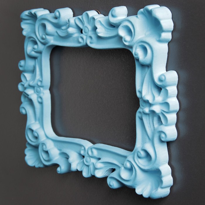 Фоторамка "Барбара" лазурь 18,8х15,6см