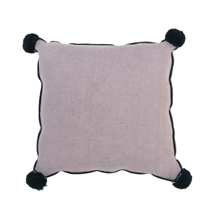 Подушка квадратная, размер 40х40 см, цвет лесная роза