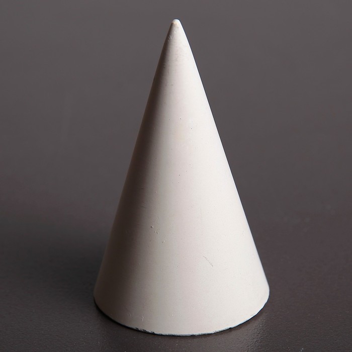 Фигурка для рисования, "Конус" белая, 5х12см