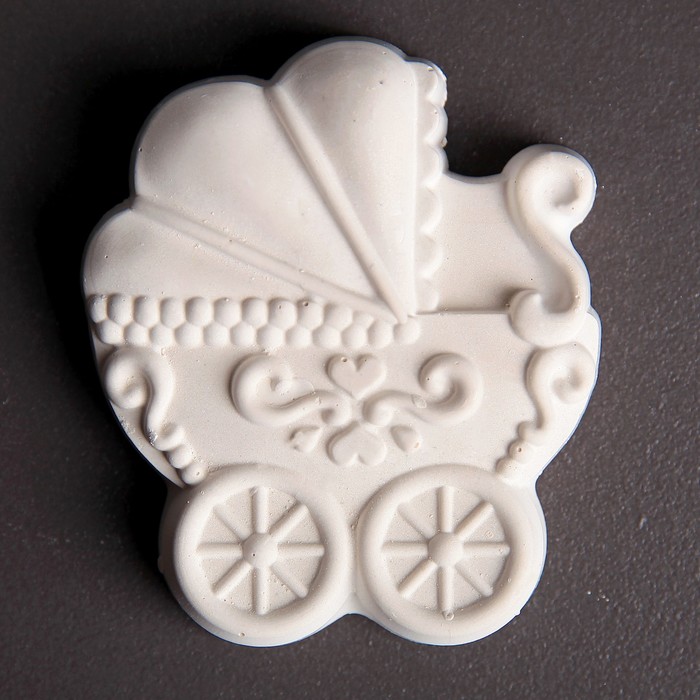 Фигурка под роспись "Коляска", 10х10 см