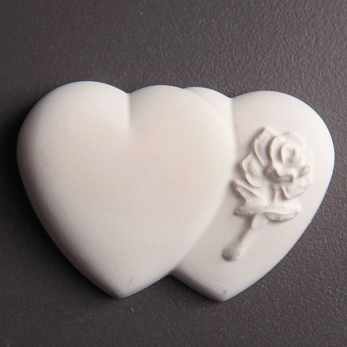 Фигурка под роспись "Сердца", 12х10 см