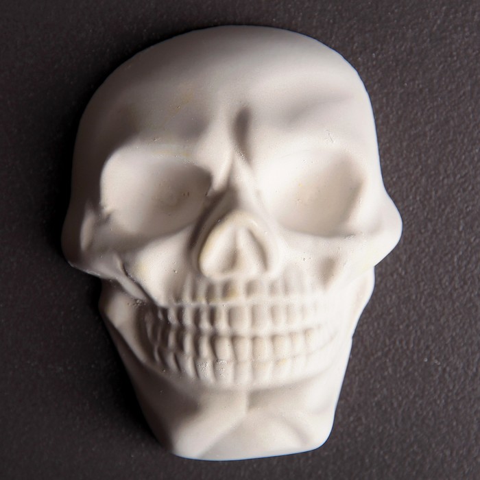 Фигурка под роспись "Череп2, 13х12 см