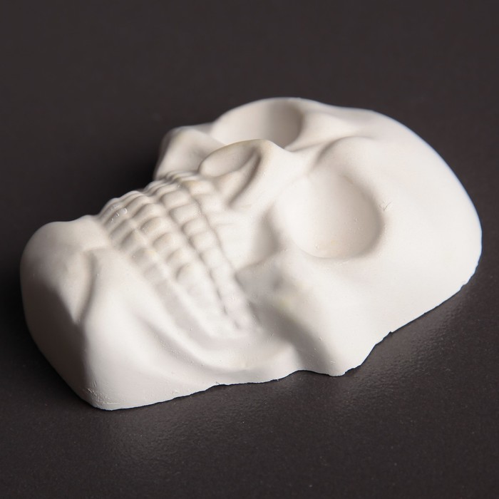 Фигурка под роспись "Череп2, 13х12 см