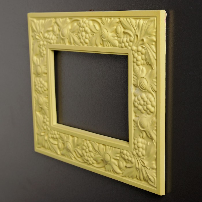 Фоторамка "Лоза" лимонное мороженое 17х21см