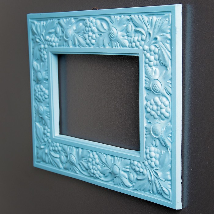 Фоторамка "Лоза" лазурь 17х21см