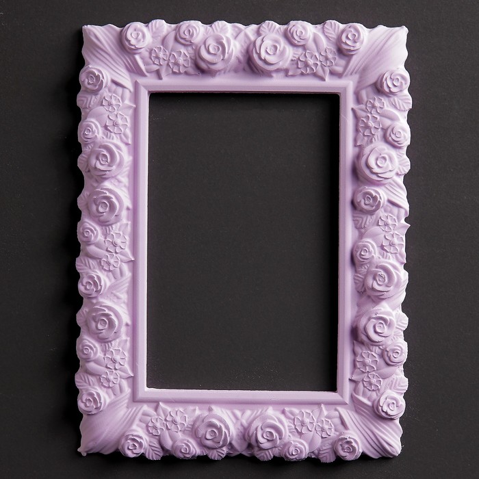 Фоторамка "Роза" лаванда 22х17см
