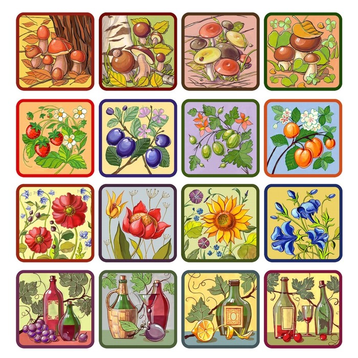 Прихватка "Ассорти", размер 15х15 см, цвет микс L22-196