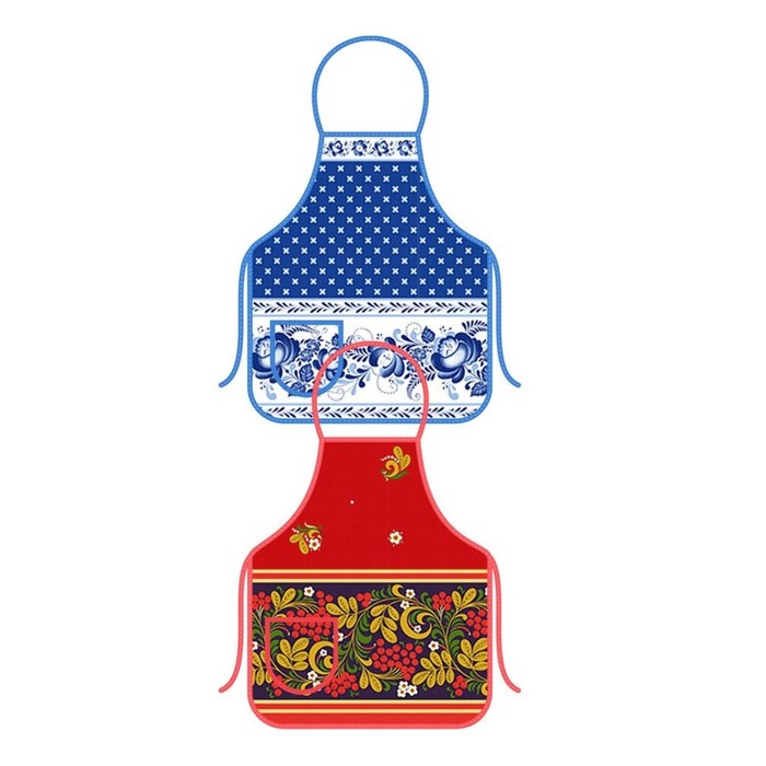 Фартук "Русский стиль". размер 52х72 см, цвет микс ТП71-92