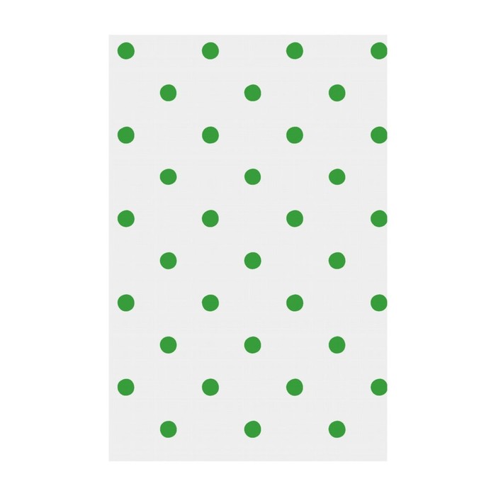 Полотенце "Горошек", размер 42х72 см, цвет зелёный МТ71-133