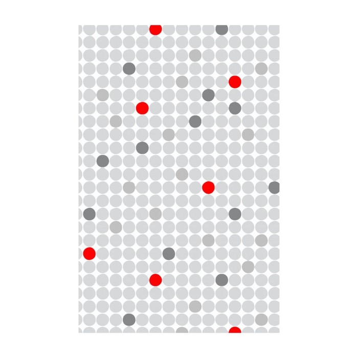 Полотенце "Мозаика", размер 42х72 см, цвет серый МТ71-138