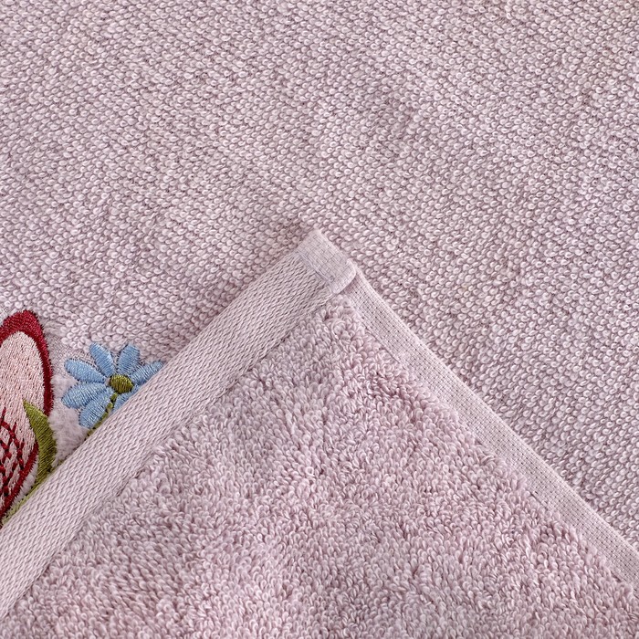 Комплект махровых полотенец "Шляпка" , 30х50смх3шт, цвета МИКС, 400г/м2, хлопок 100%