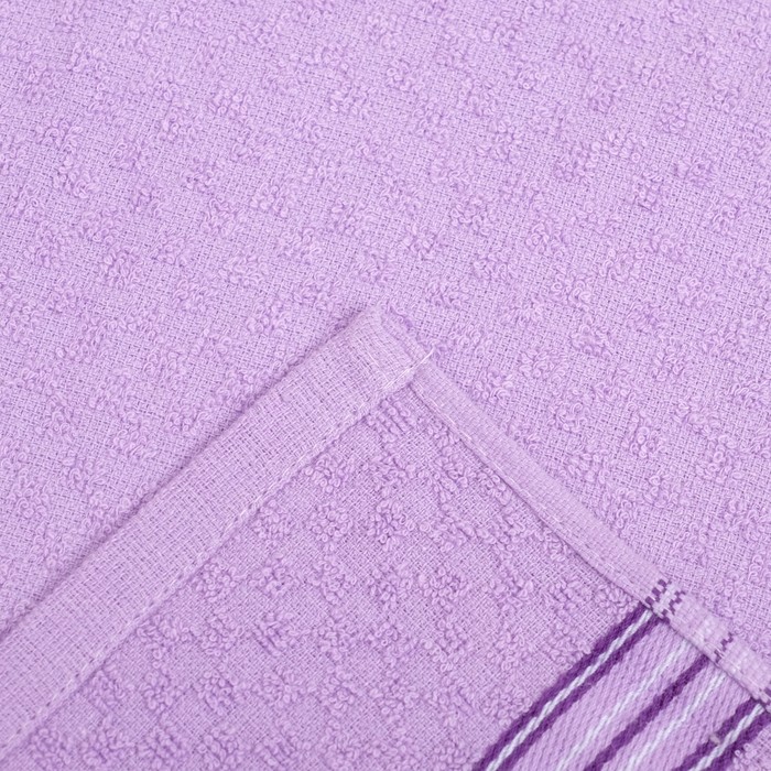 Набор полотенец, 38х64см х2шт, цвет фиолетовый