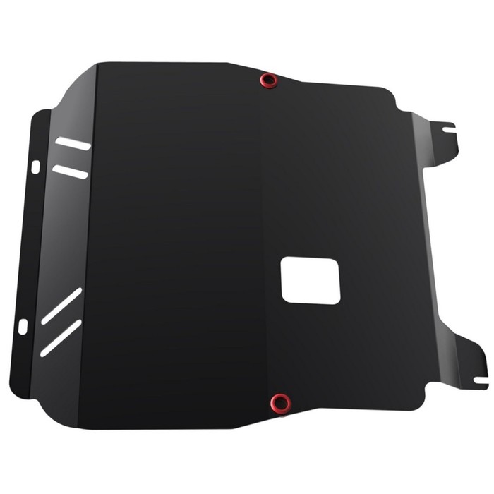 Защита картера и КПП АвтоБРОНЯ для Ravon Nexia R3 (V - 1.5) 2016-н.в., крепеж в комплекте, сталь, 2 мм, 111.01001.2