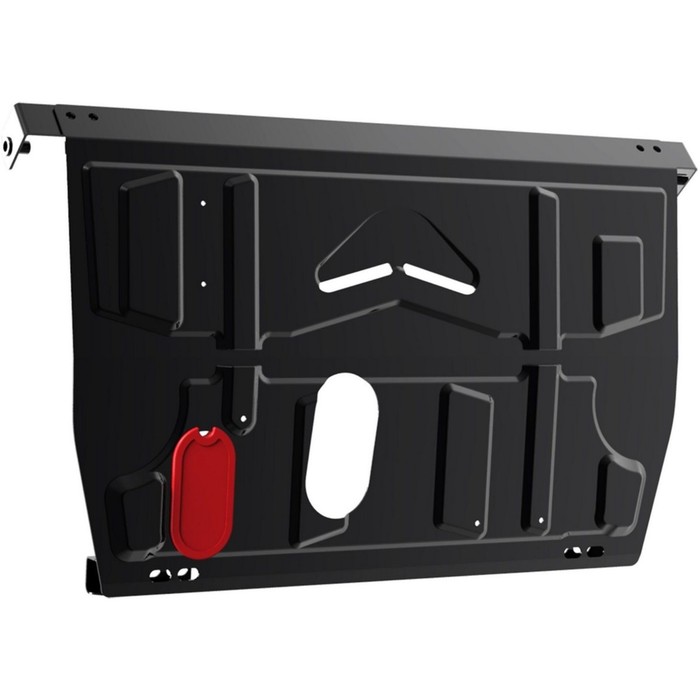 Защита картера и КПП АвтоБРОНЯ для Daewoo Matiz (V - 0.8; 1.0) 2000-2016, крепеж в комплекте, сталь, 2 мм, 111.01311.1