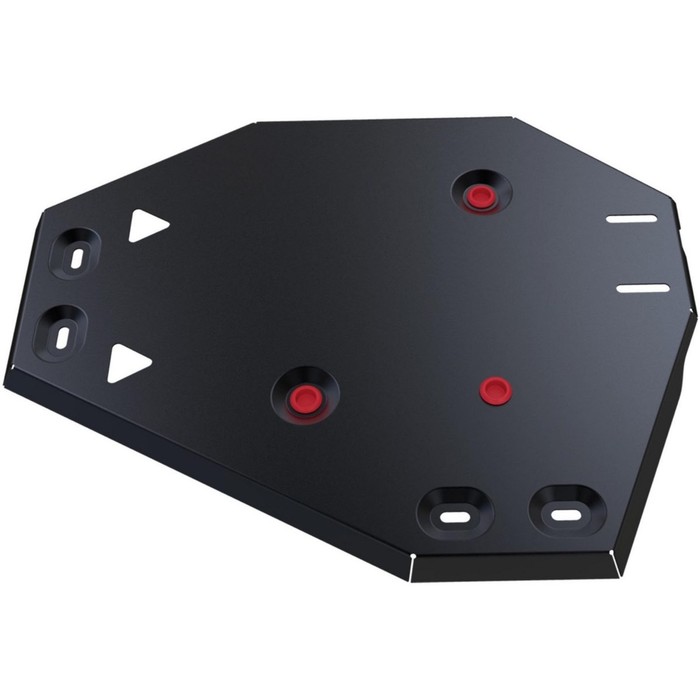 Защита топливного бака АвтоБРОНЯ для Kia Sorento (V - 2.2d; 2.4 / 4WD) 2012-н.в., крепеж в комплекте, сталь, 2 мм, 111.02338.1