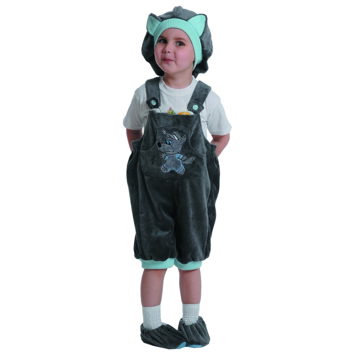 Карнавальный костюм "Волчонок", размер 26 (282)