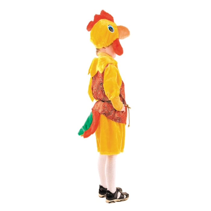 Карнавальный костюм "Петух Петя", рост 104-110 см, размер 26-28 (212)