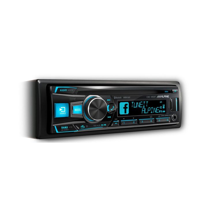 Автомагнитола ALPINE CDE-185ВТ 1DIN