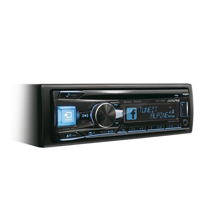 Автомагнитола ALPINE CDE-195BT 1DIN