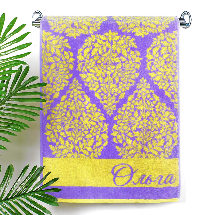 Полотенце махровое Collorista "Ольга" 50х90 см, 100% хлопок, 420 гр/м2