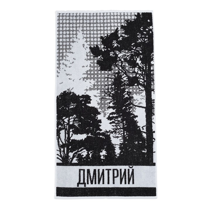 Полотенце махровое Collorista "Дмитрий" 50х90 см, 100% хлопок, 420 гр/м2