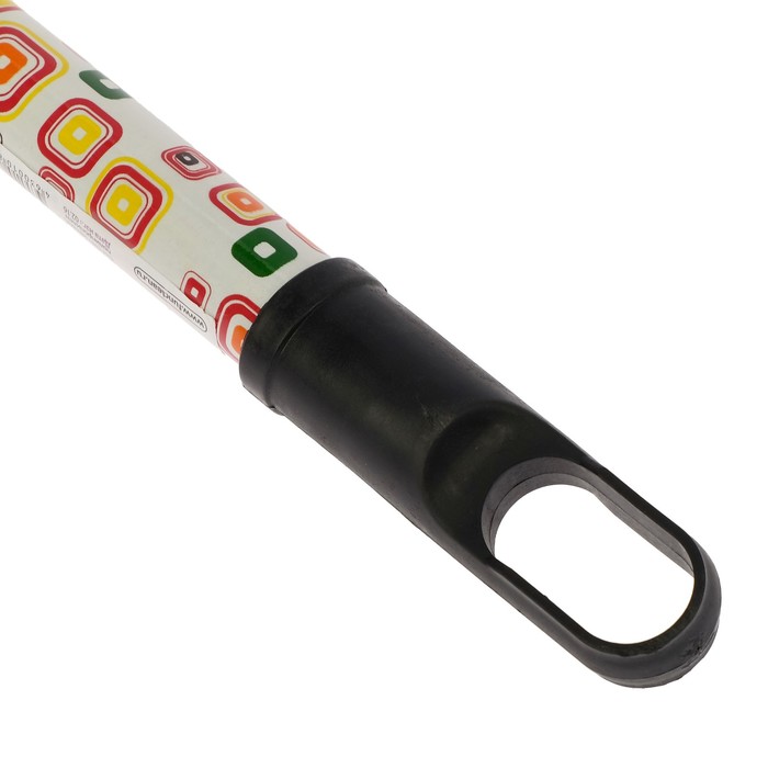 Черенок для щеток и мопов Fun Clean с принтом 120 см,цвет МИКС