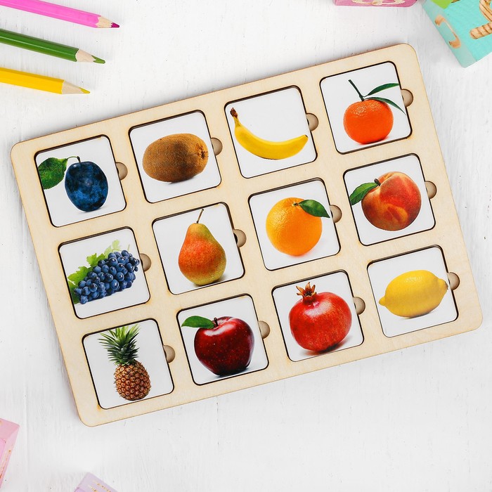 Секретики "Фрукты-ягоды"