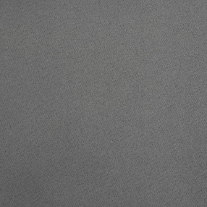 Ткань портьерная, 215 г/м², дл. 10 м, цвет светло-серый, блэкаут, 100% п/э