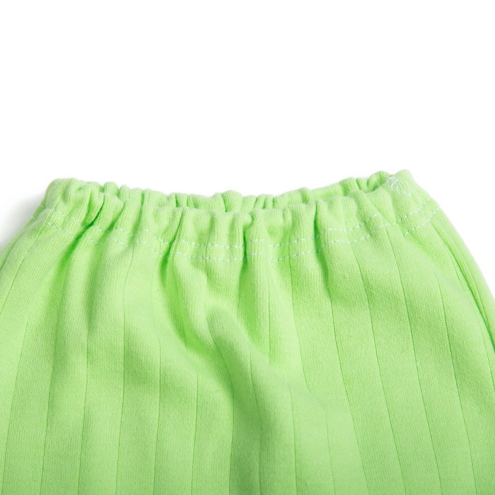 Ползунки детские, рост 68-74 см, цвет салатовый ш0002_М