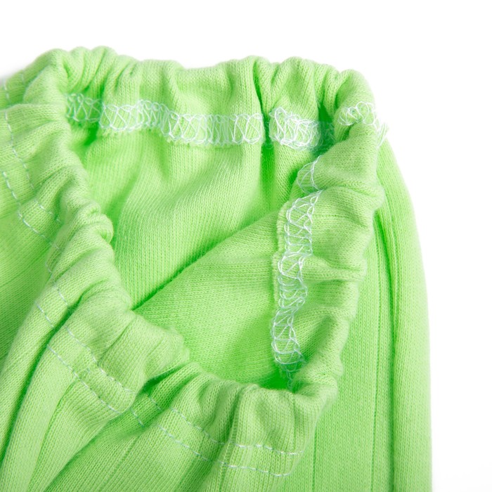 Ползунки детские, рост 68-74 см, цвет салатовый ш0002_М