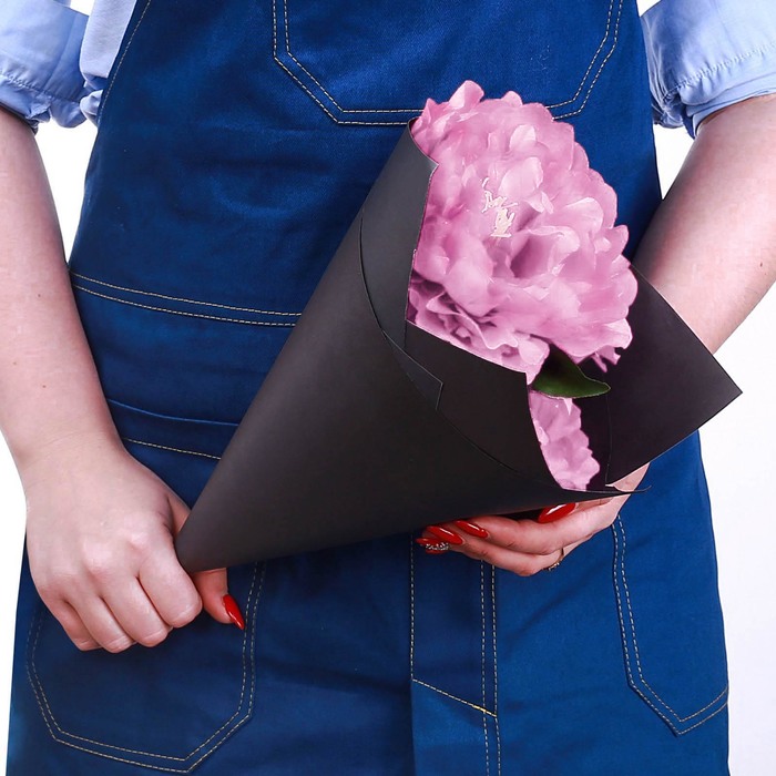 Бумага крафт цветная двусторонняя пантон «Графитовый», 50 х 70 см