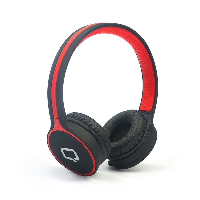 Гарнитура беспроводная , Qumo Accord 3 (BT-0020), красно-черные, накладная