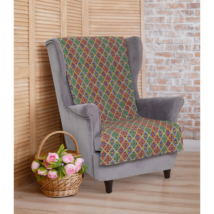 Накидка на кресло "Этель" Амелия 70х160 ± 2 см