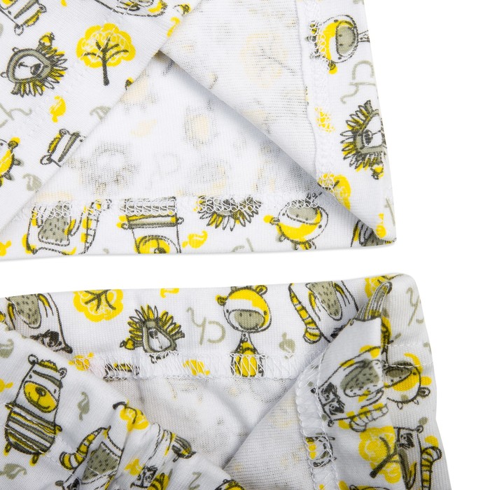 Комплект ясельный (майка,трусы), рост 80 см, цвет белый