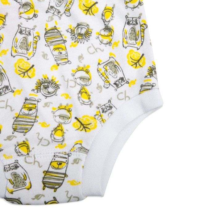 Комплект ясельный (майка,трусы), рост 80 см, цвет белый