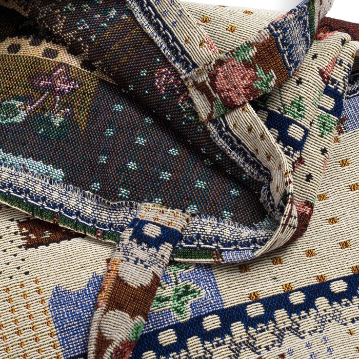 Сумка хозяюшке "Этель" Пэчворк, гобеленовая 33×43х6 см